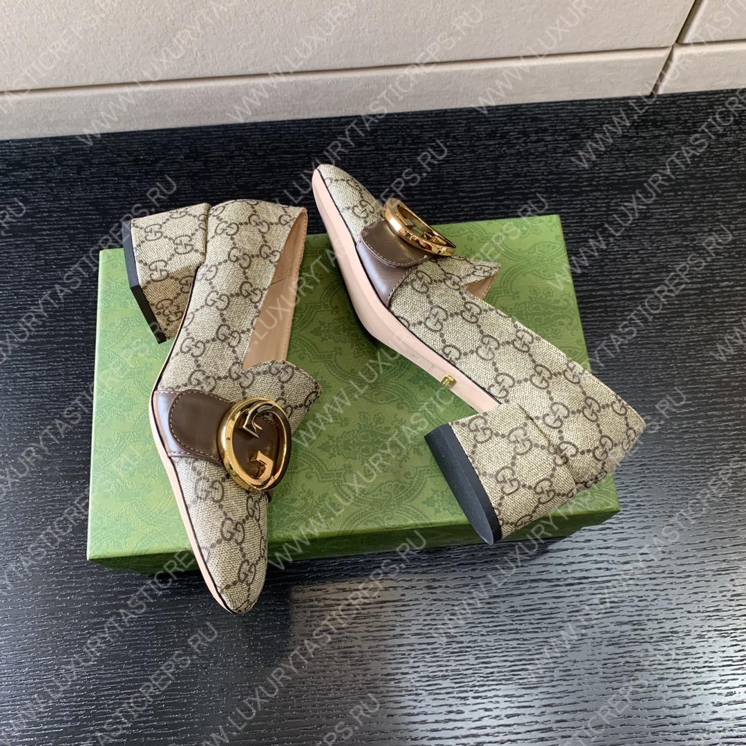 G*u*i gg loafers beige & camel 741407