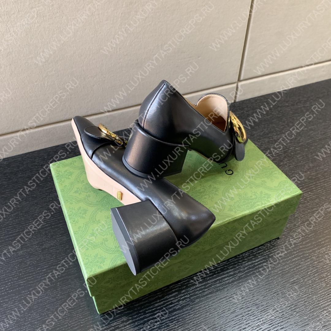 G*u*i gg loafers black 741407