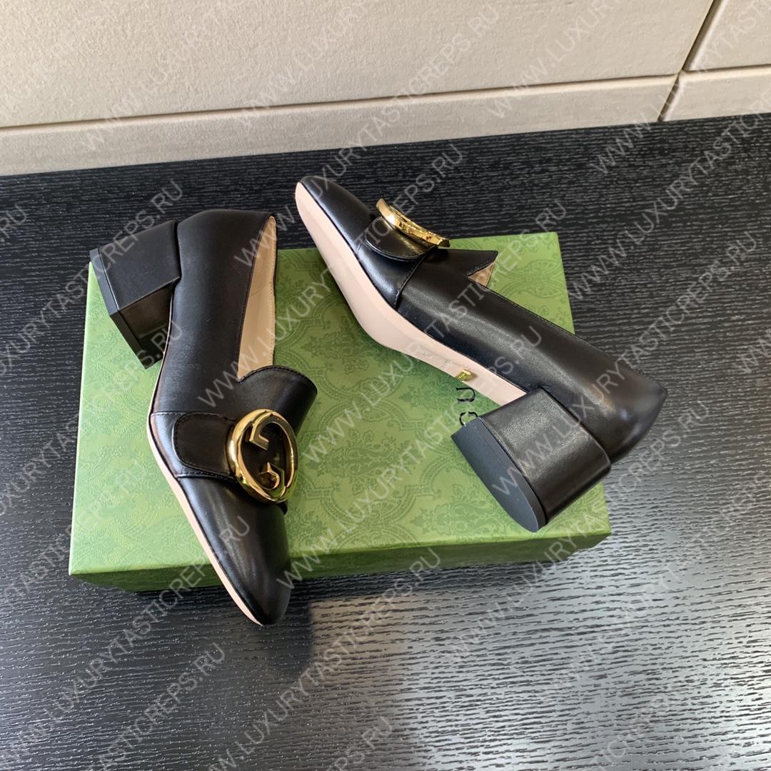 G*u*i gg loafers black 741407