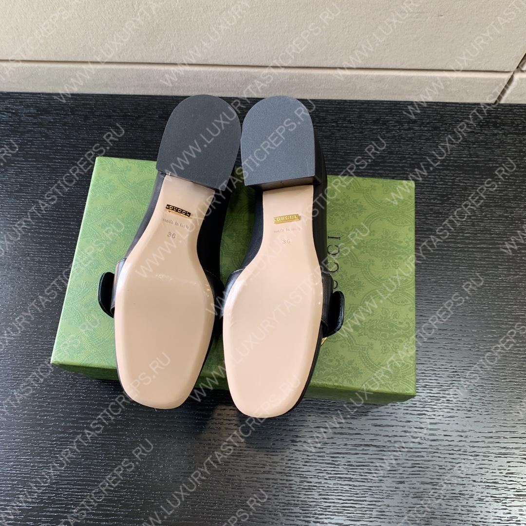 G*u*i gg loafers black 741407