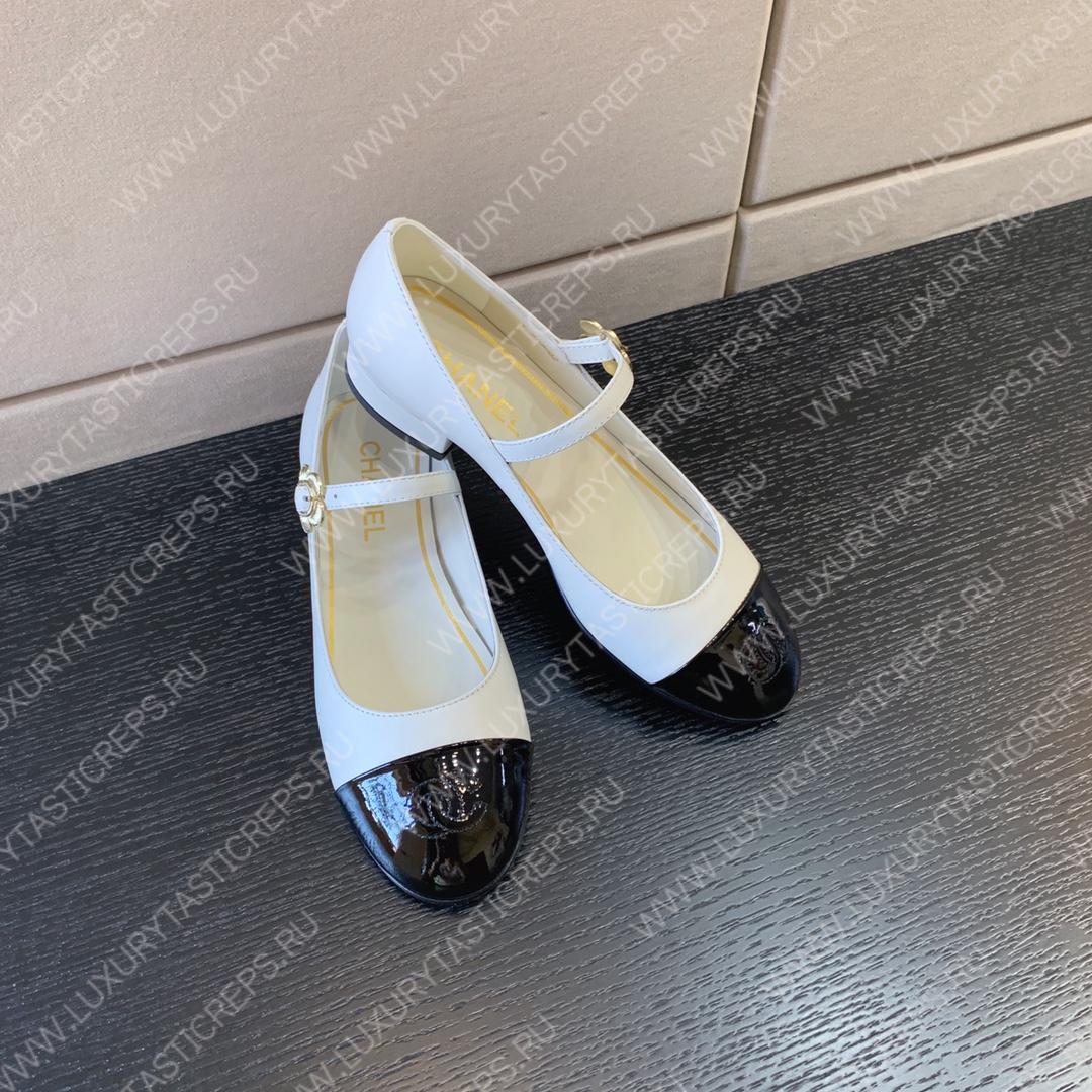 Ch*el marry janes white g38897