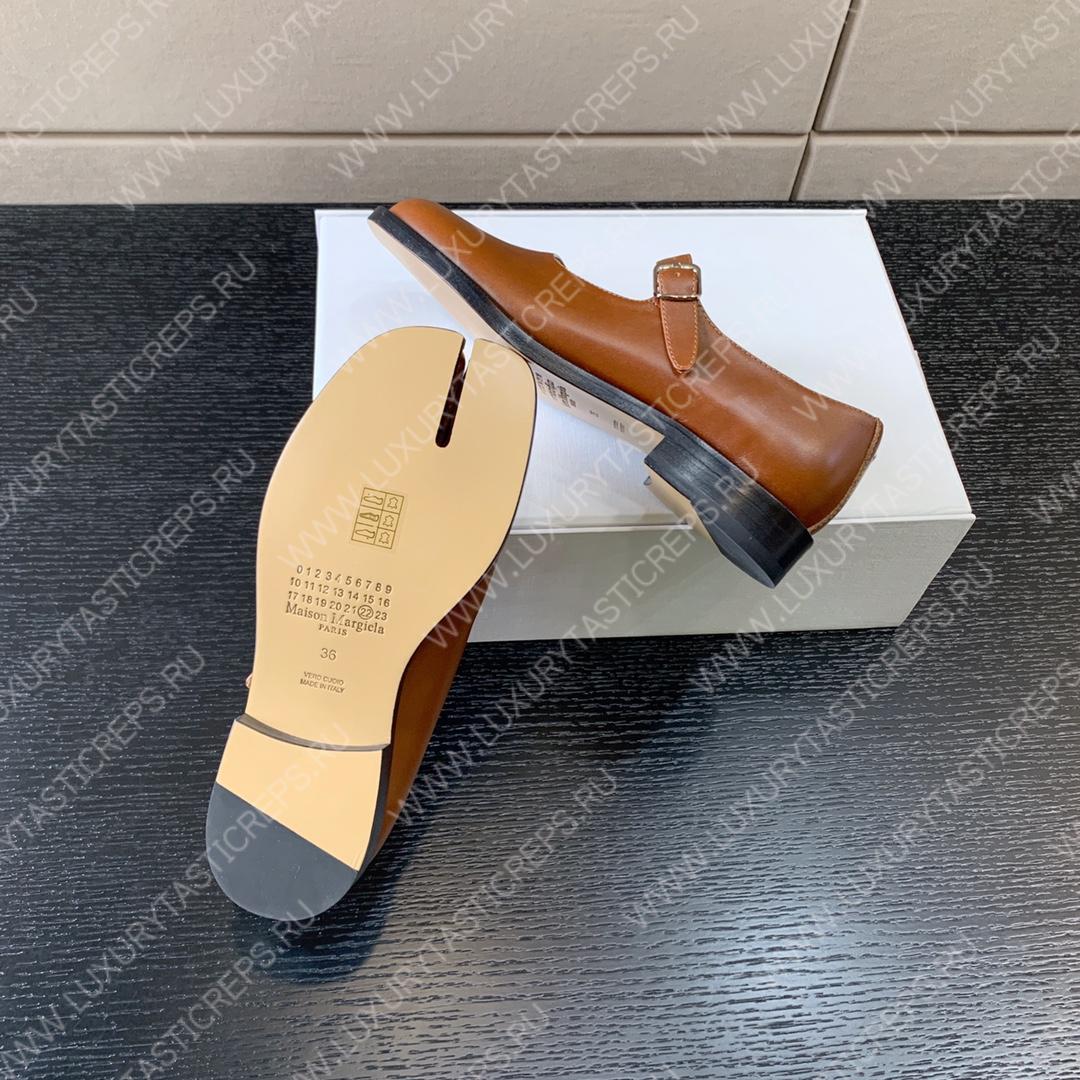 ma*s*n Ma*i*la tabi mary-janes brown s39wl0119p3292t8013