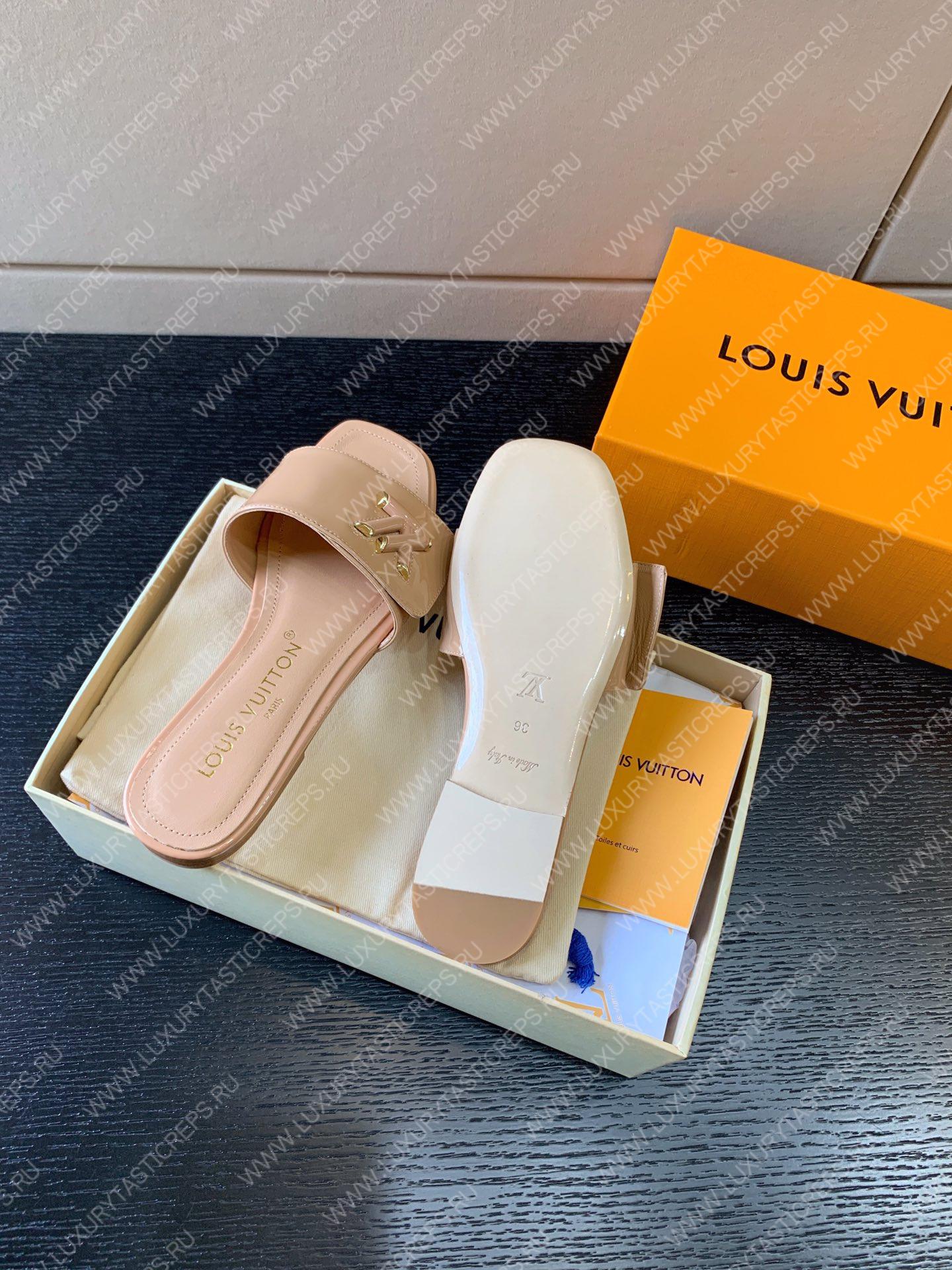 l**is V*t*n shake mule beige 1ab2rb