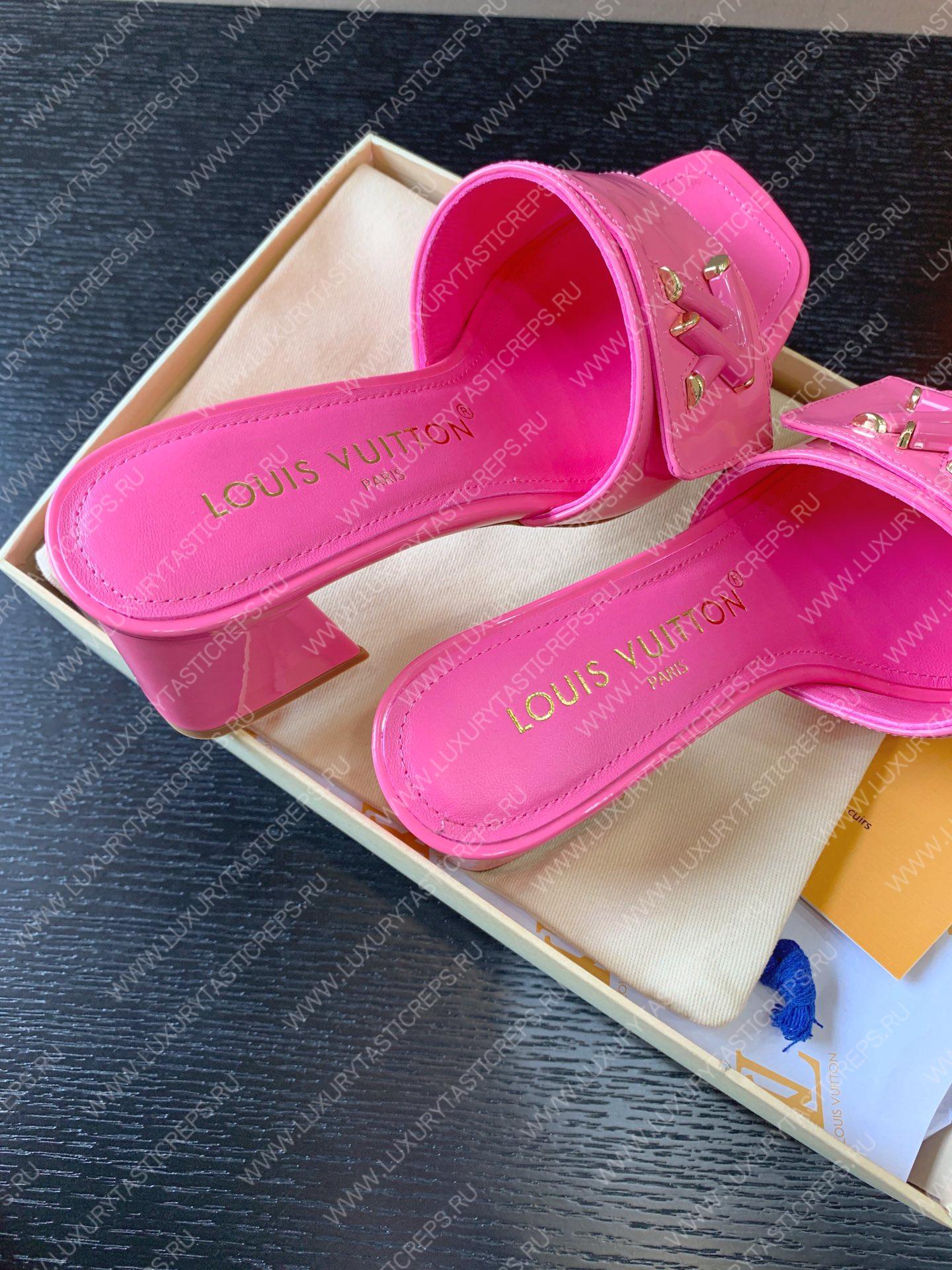 l**is V*t*n shake mule bright pink 1ab2q3