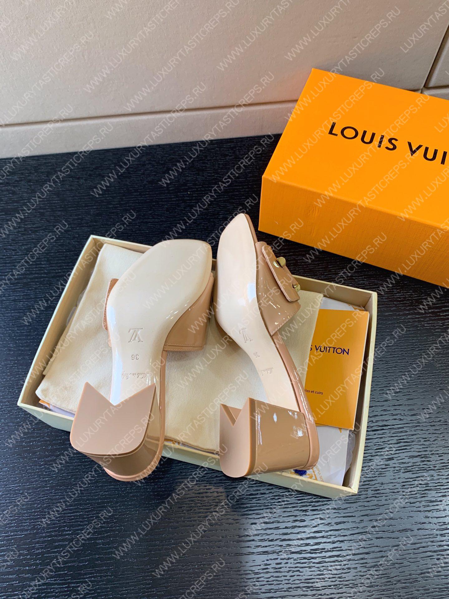 l**is V*t*n shake mule beige 1ab2q3