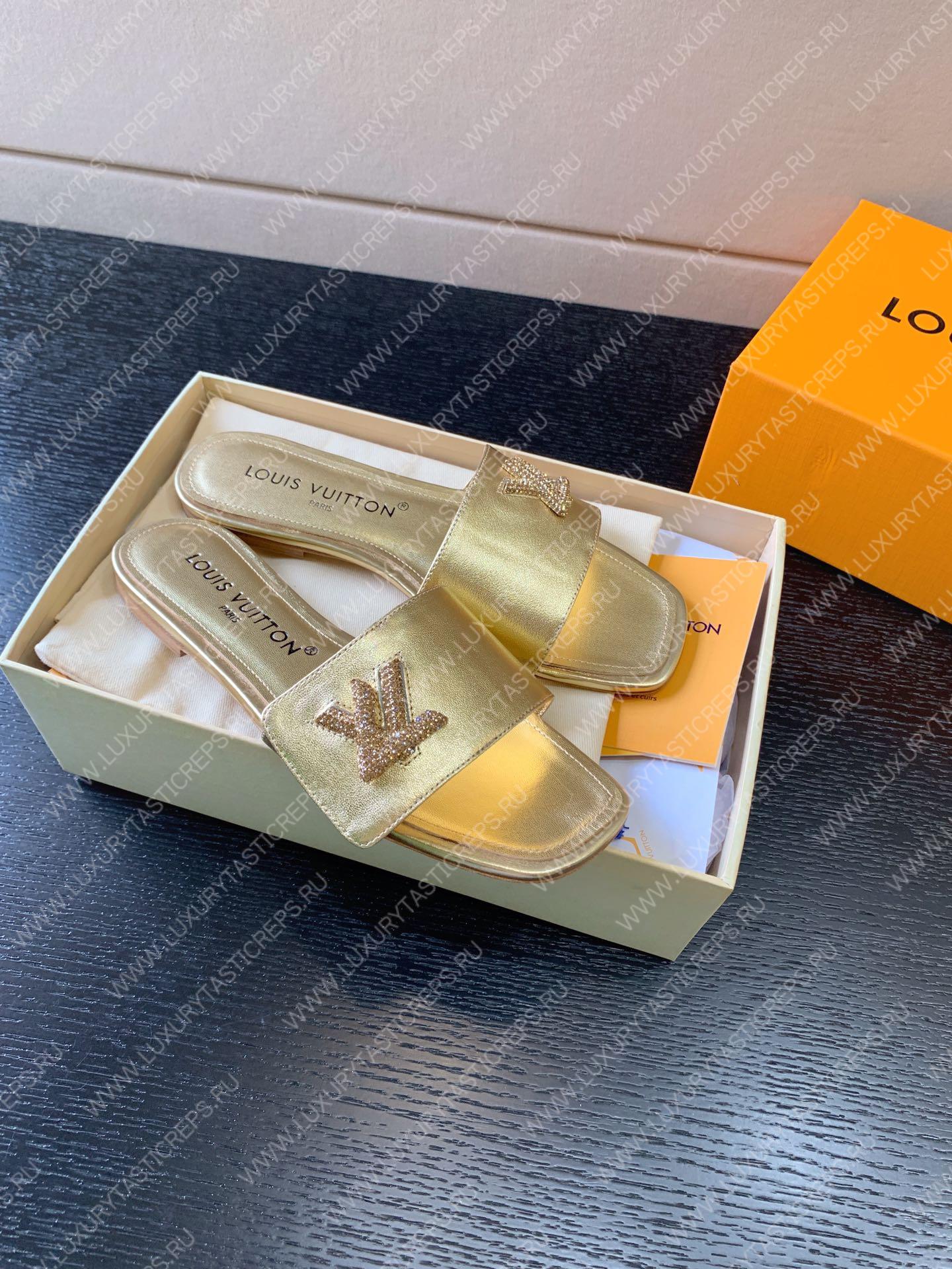 l**is V*t*n shake mule gold 1ab2rb