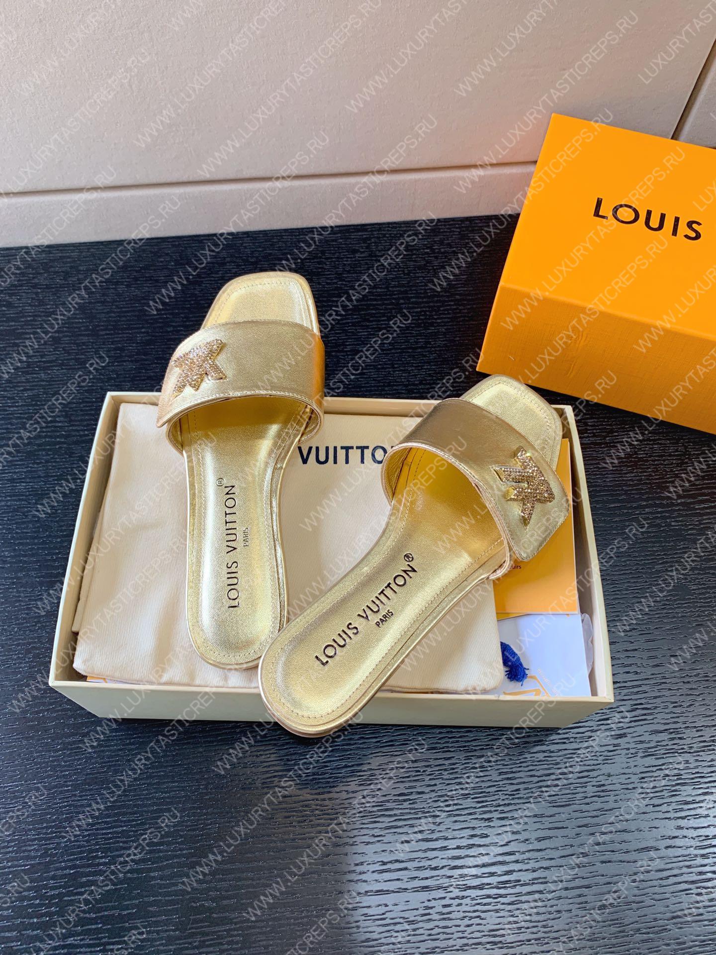 l**is V*t*n shake mule gold 1ab2rb