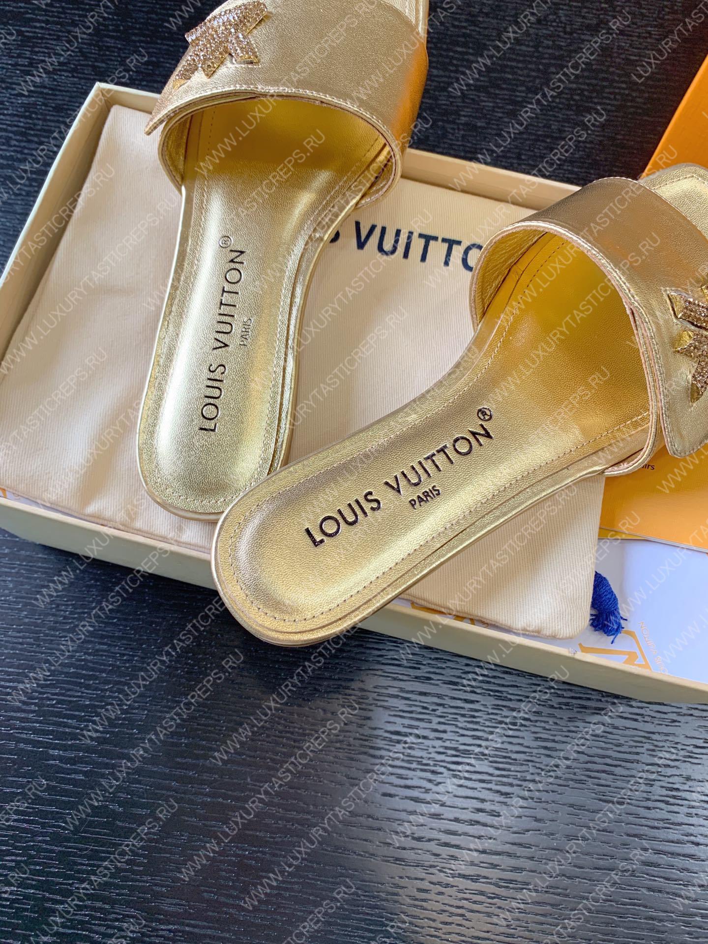 l**is V*t*n shake mule gold 1ab2rb