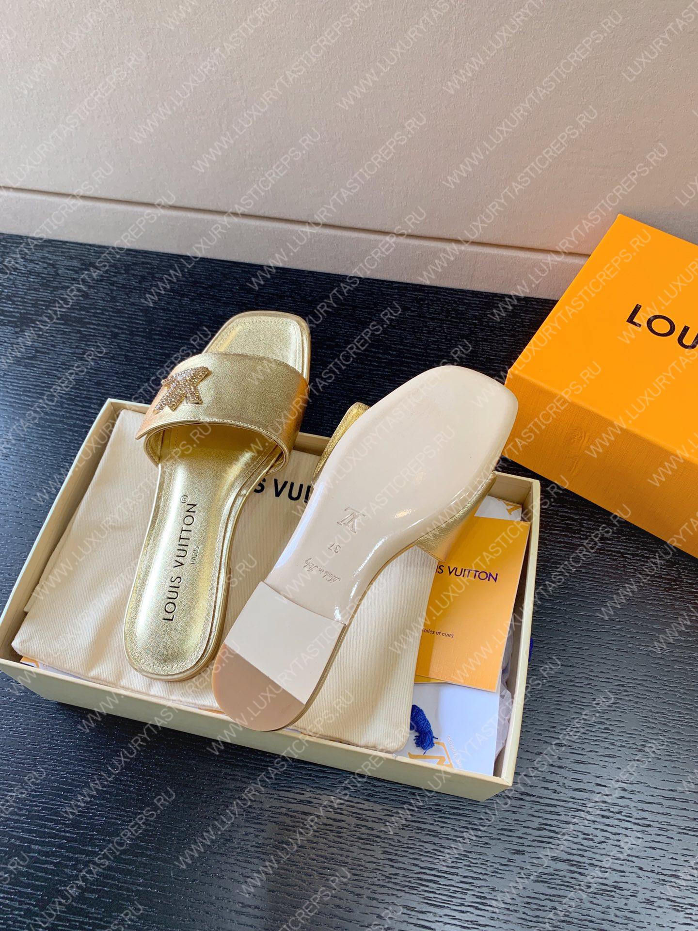 l**is V*t*n shake mule gold 1ab2rb