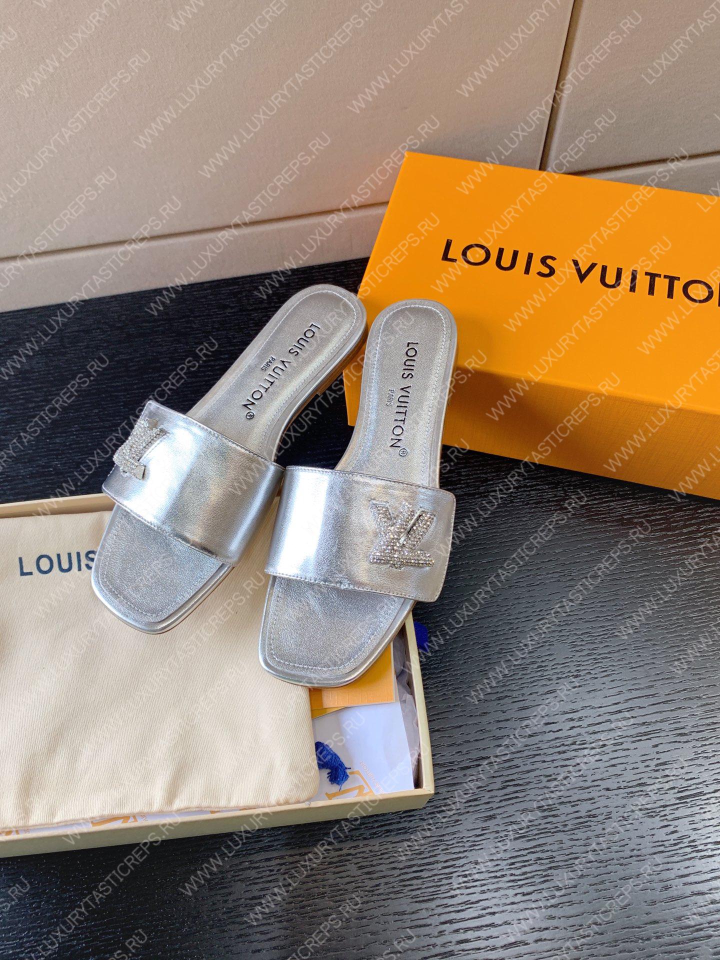 l**is V*t*n shake mule silver 1ab2rb