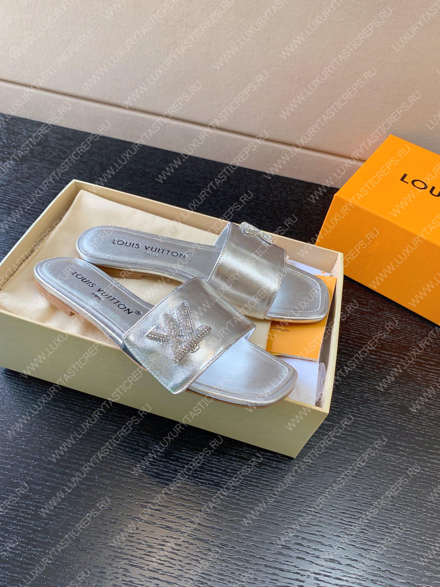 l**is V*t*n shake mule silver 1ab2rb