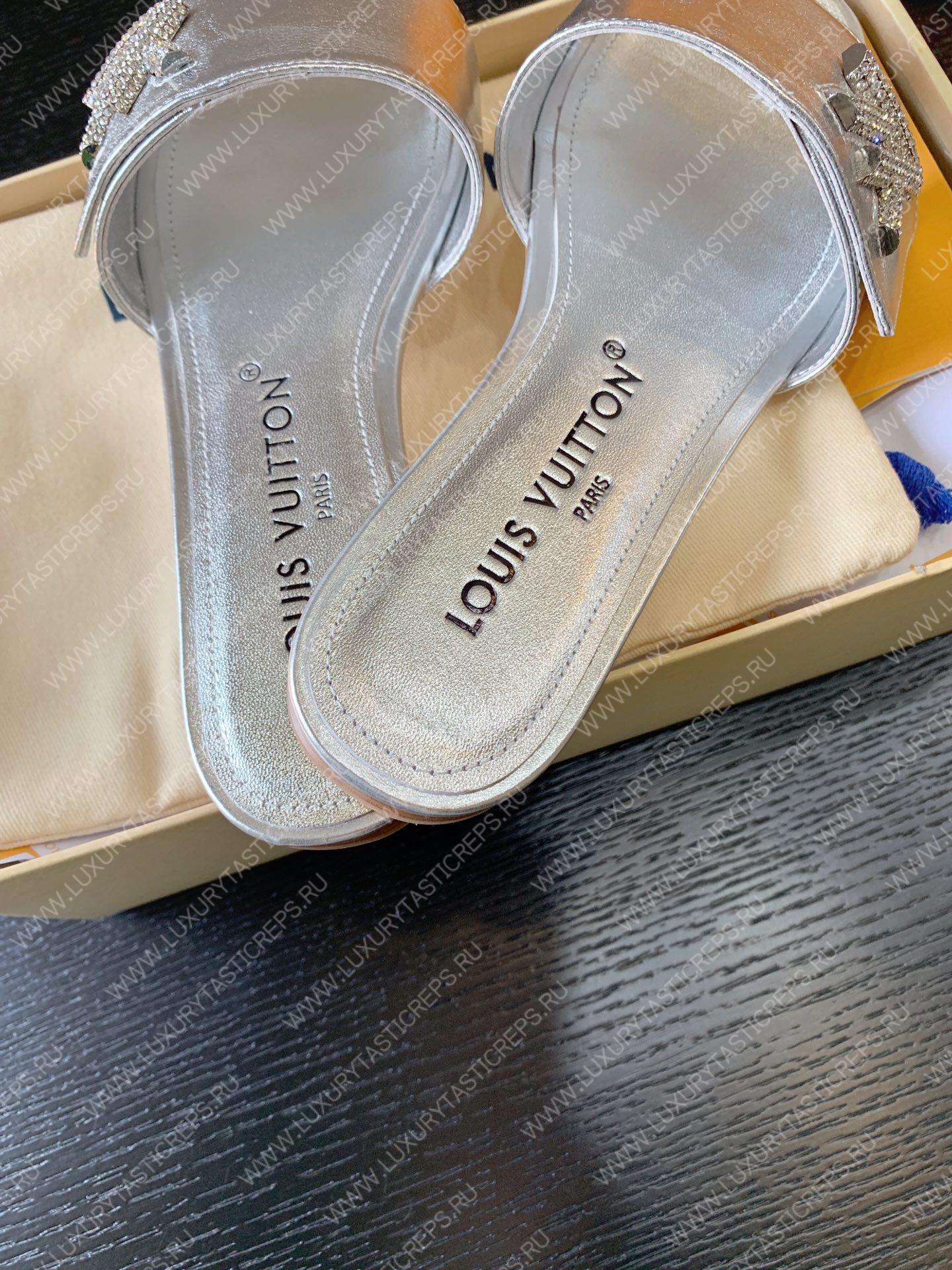 l**is V*t*n shake mule silver 1ab2rb