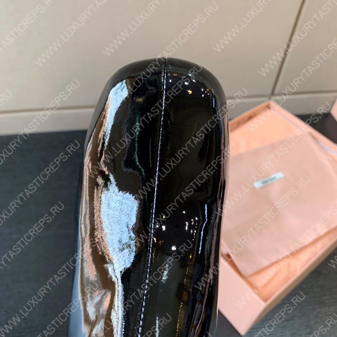 MIU MIU PLATFORM BOOTS BLACK 5UP065