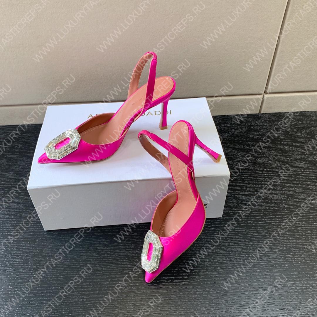 AMINA MUADDI CAMELIA SLING 105 PINK AM9004