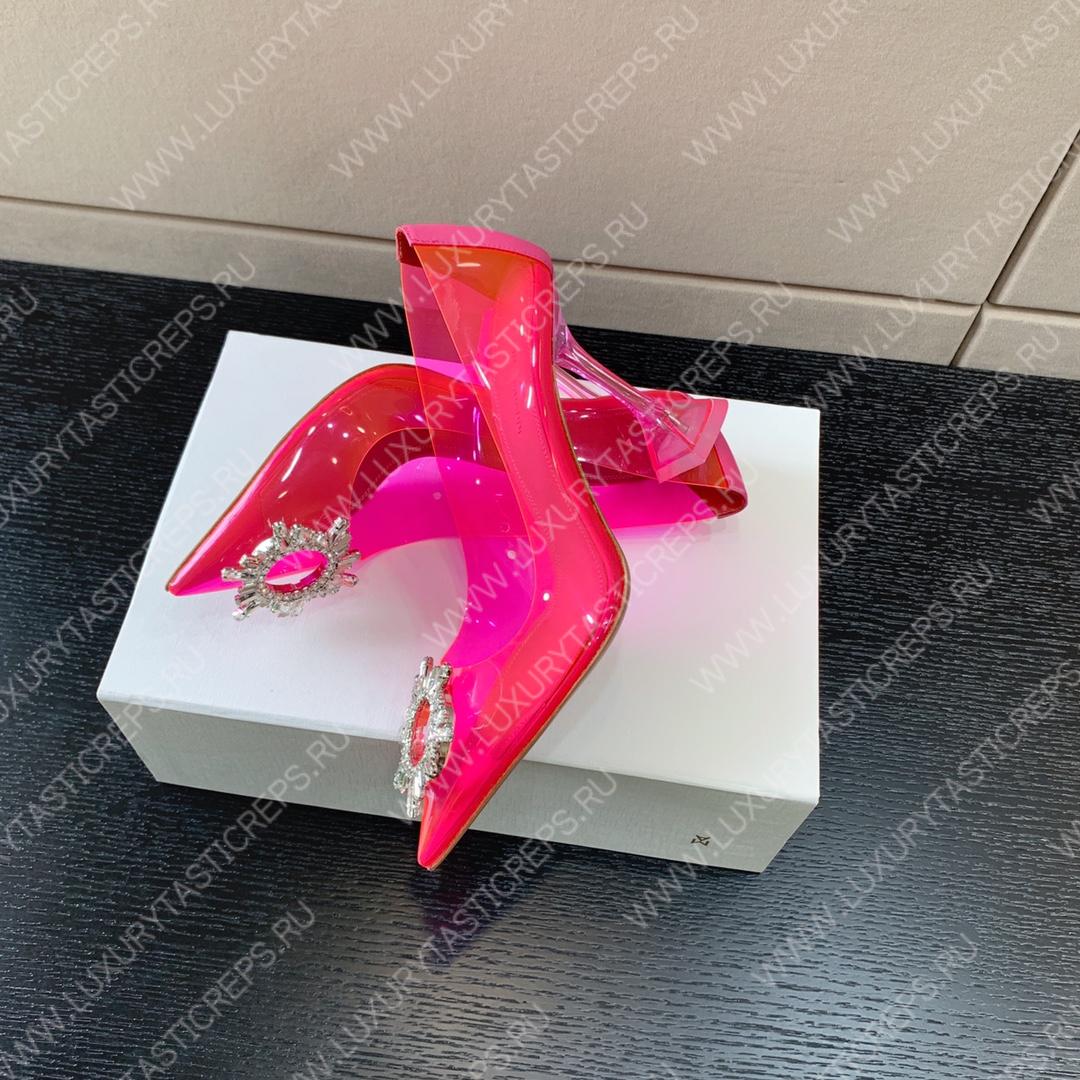 AMINA MUADDI BEGUM GLASS PUMP PINK AM8002