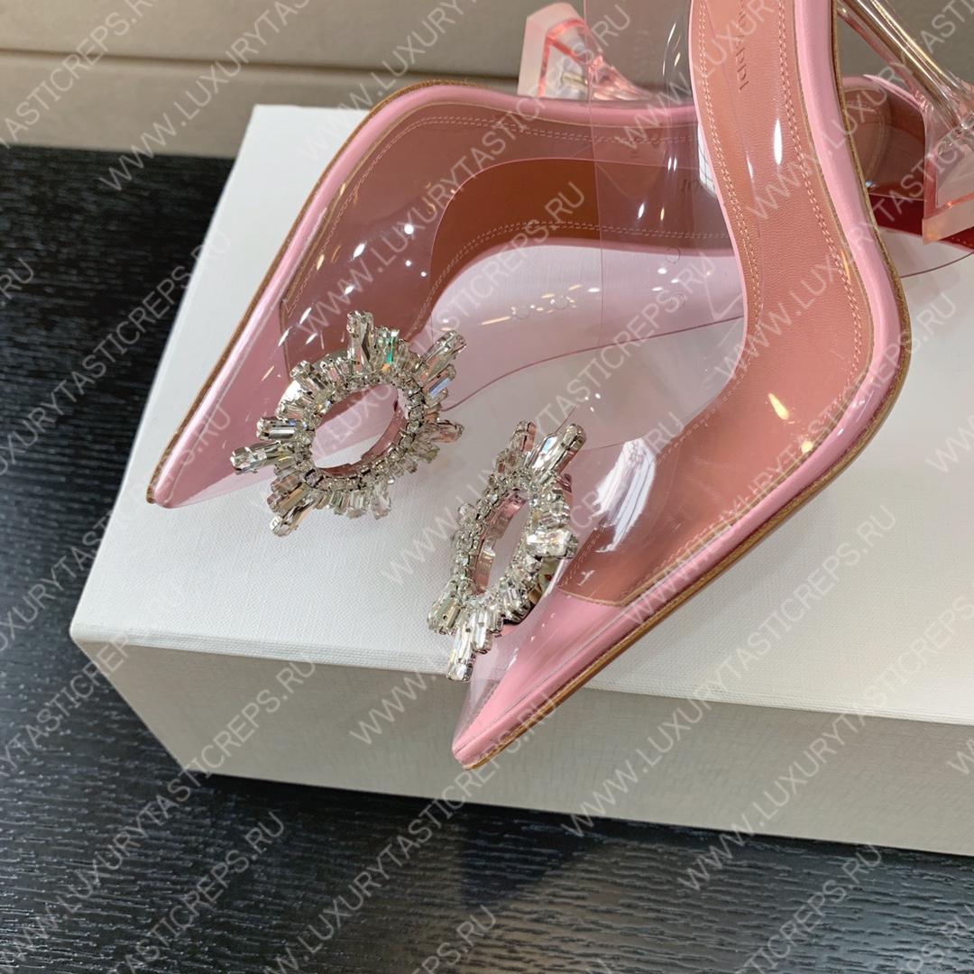 AMINA MUADDI BEGUM GLASS PUMP PINK AM8002