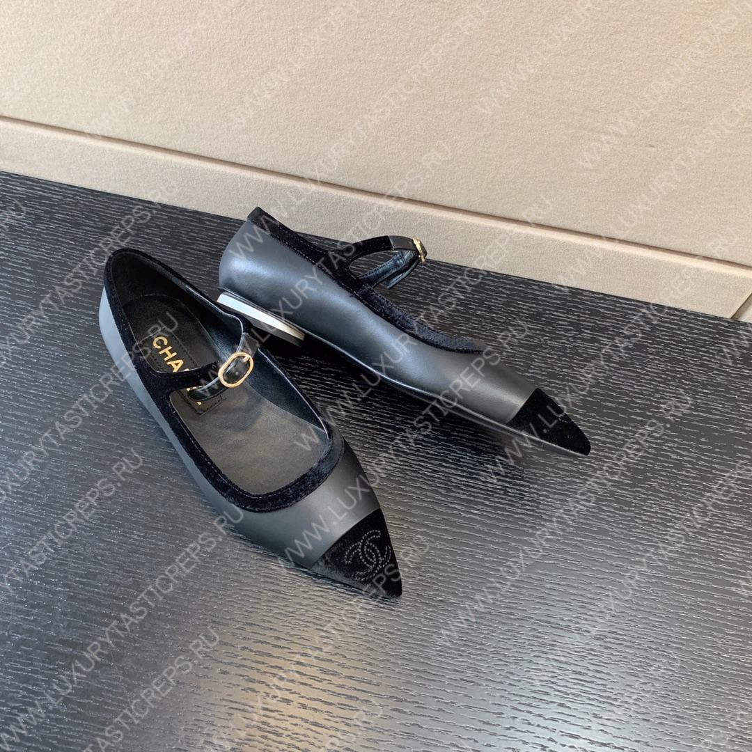 Ch*el marry janes pumps black 839604