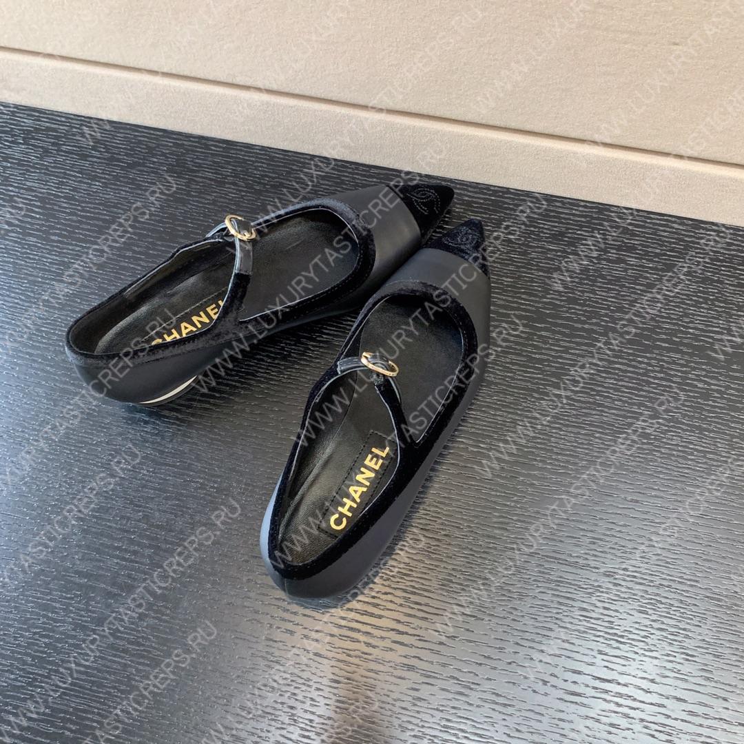 Ch*el marry janes pumps black 839604