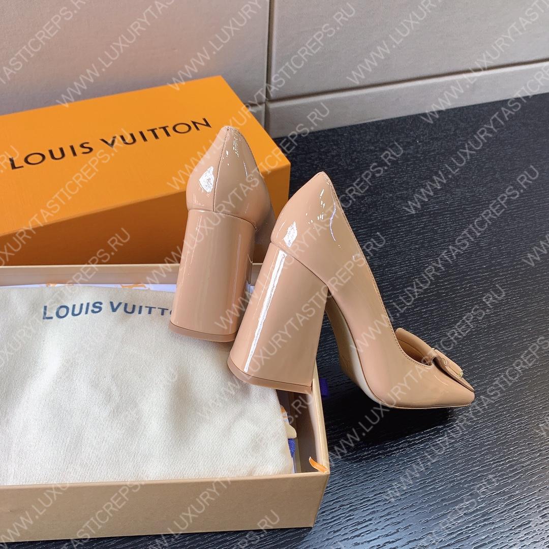 L**is vitton shake pumps leather biege 1ab2kc