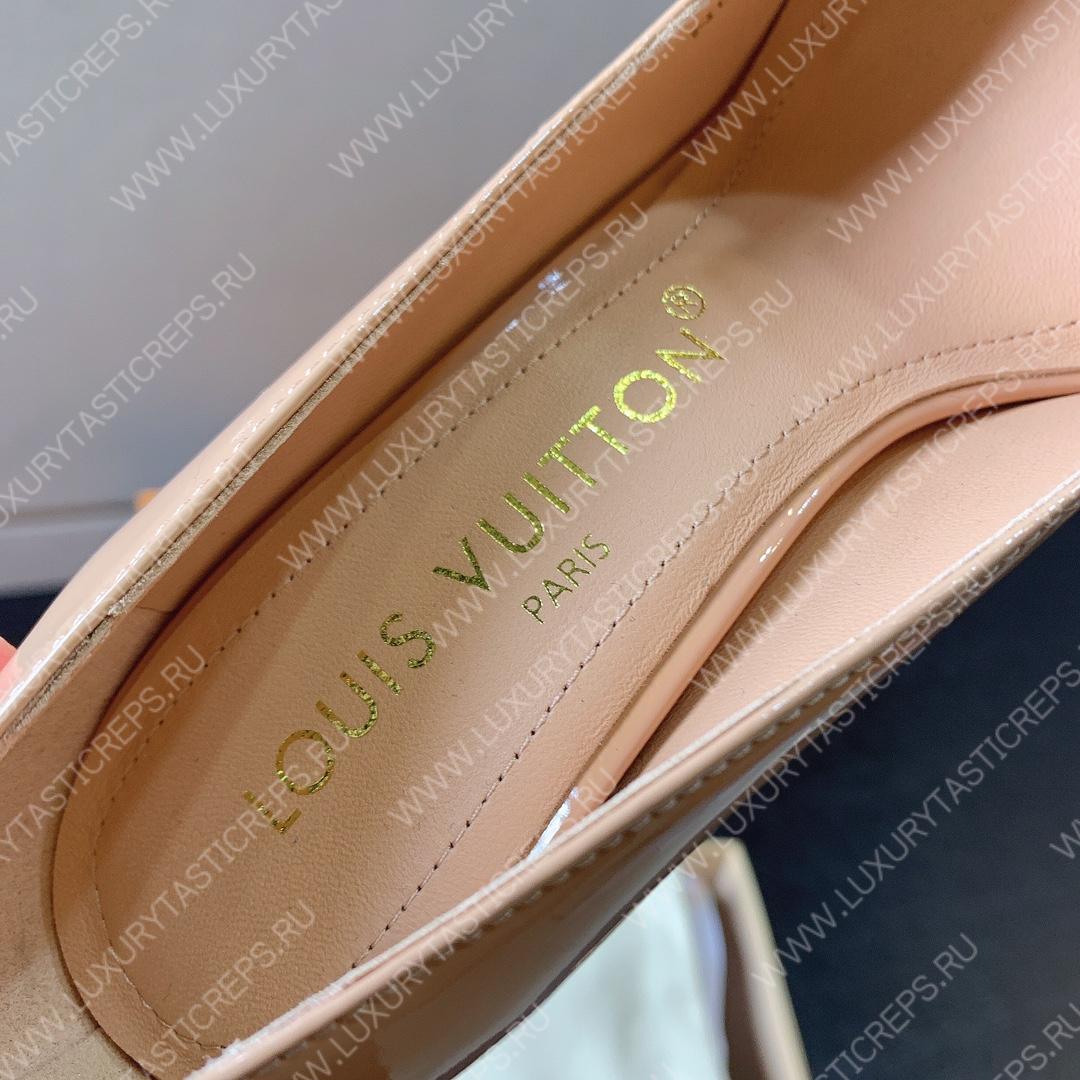 L**is vitton shake pumps leather biege 1ab2kc