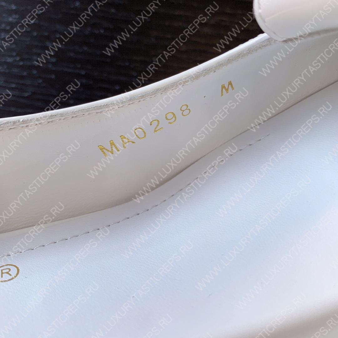 l**is V*t*n slingback shake pump white 1ab0qq