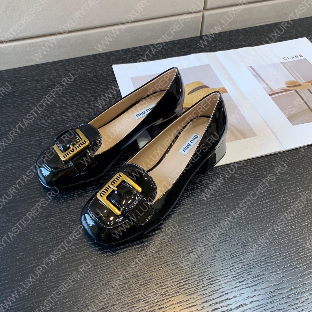 MIU MIU PUMPS BLACK 5I803D