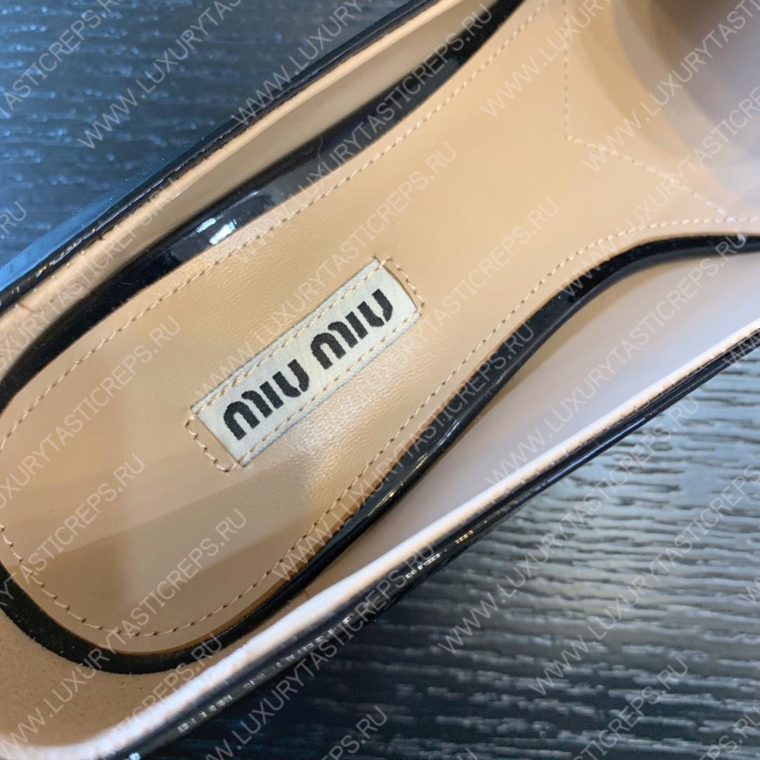 MIU MIU PUMPS BLACK 5I803D