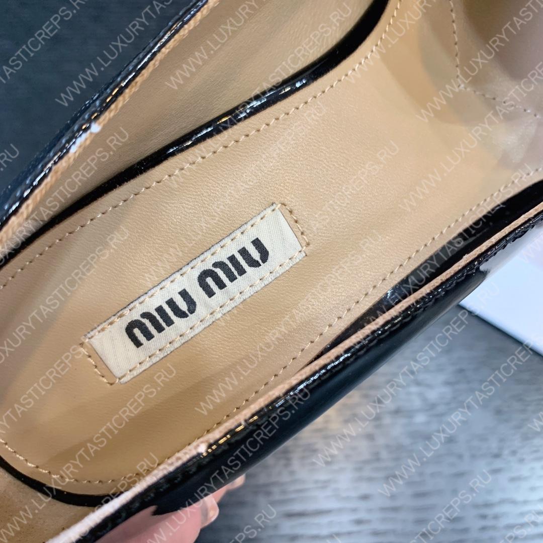 MIU MIU PUMPS BLACK 5I803D