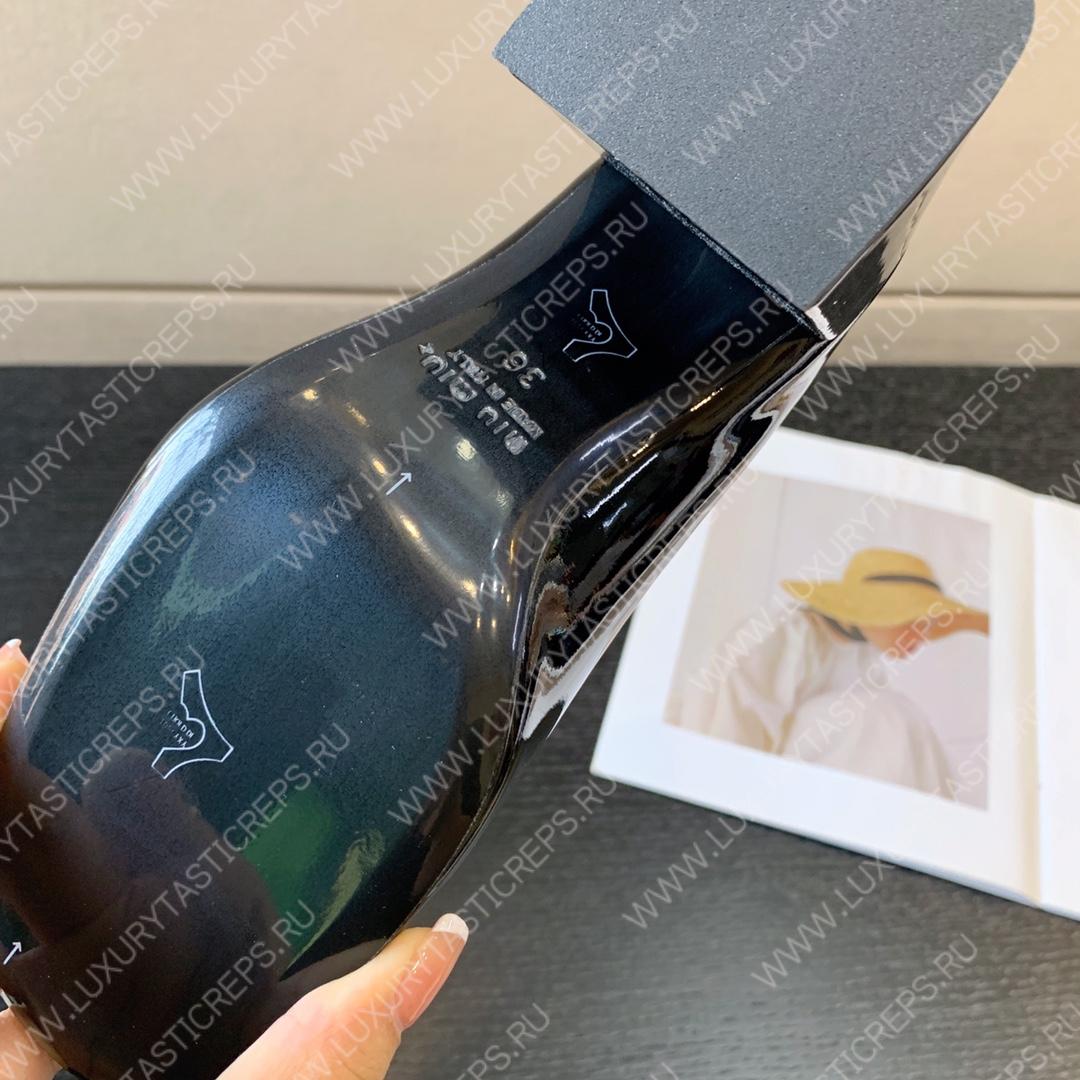 MIU MIU PUMPS BLACK 5I803D