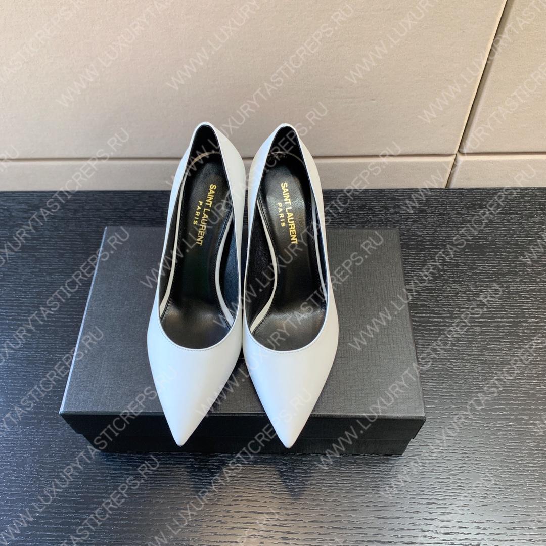 YVES SAINT LAURENT OPYUM PUMPS WHITE 4841600NPKK1000