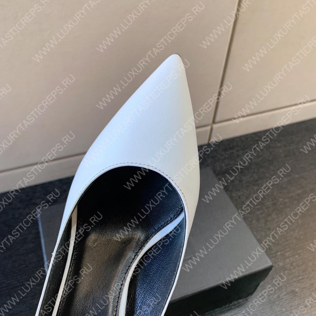 YVES SAINT LAURENT OPYUM PUMPS WHITE 4841600NPKK1000