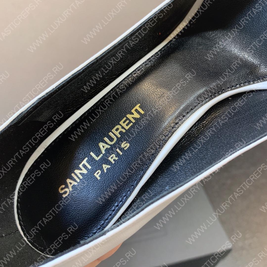 YVES SAINT LAURENT OPYUM PUMPS WHITE 4841600NPKK1000