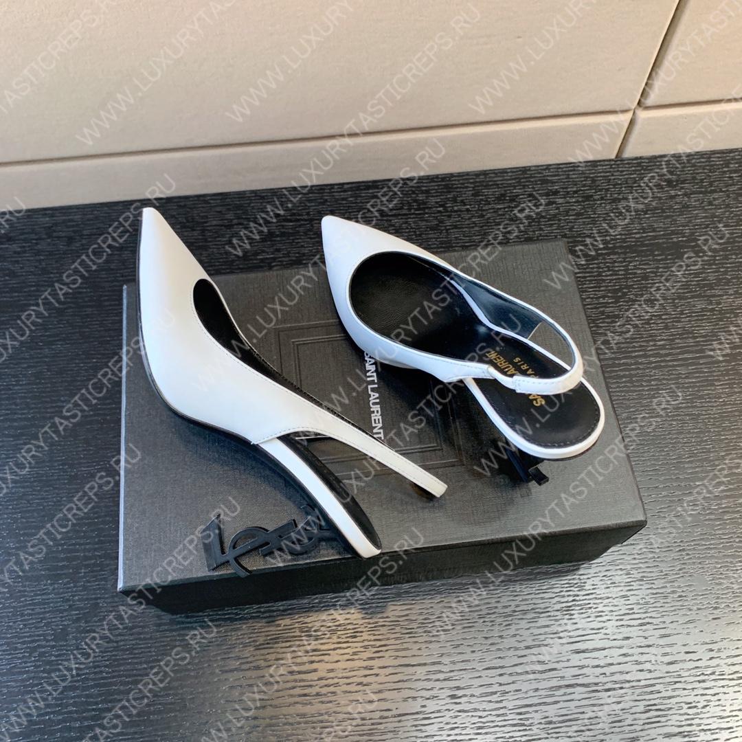 YVES SAINT LAURENT OPYUM PUMPS WHITE 4841600NPKK