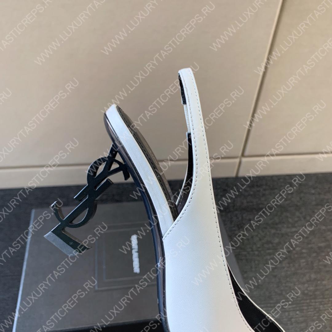 YVES SAINT LAURENT OPYUM PUMPS WHITE 4841600NPKK