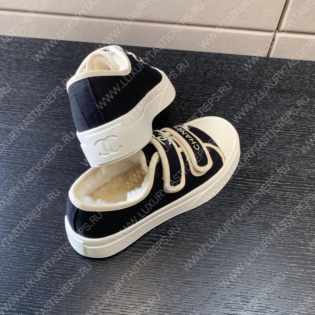 Ch*el sneakers black g39978