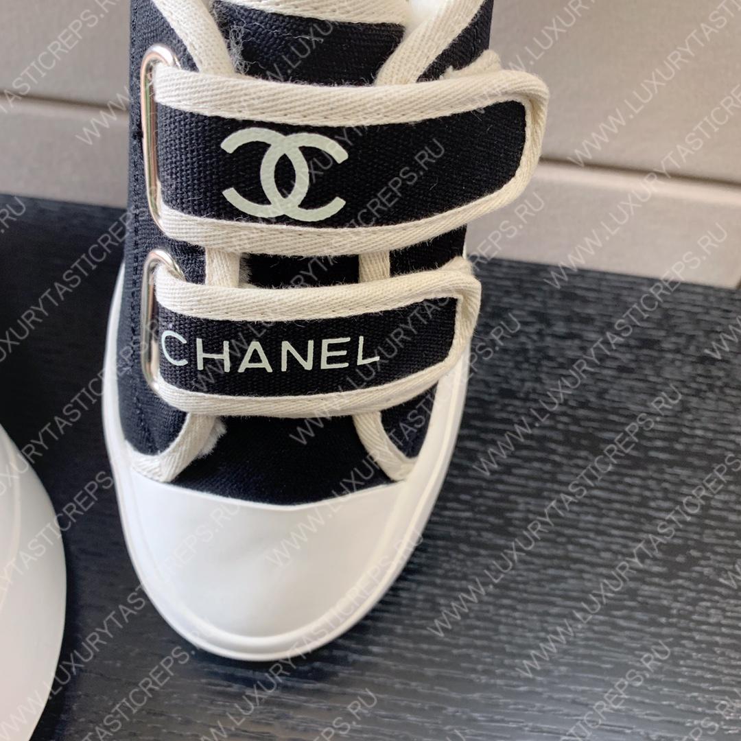 Ch*el sneakers black g39978