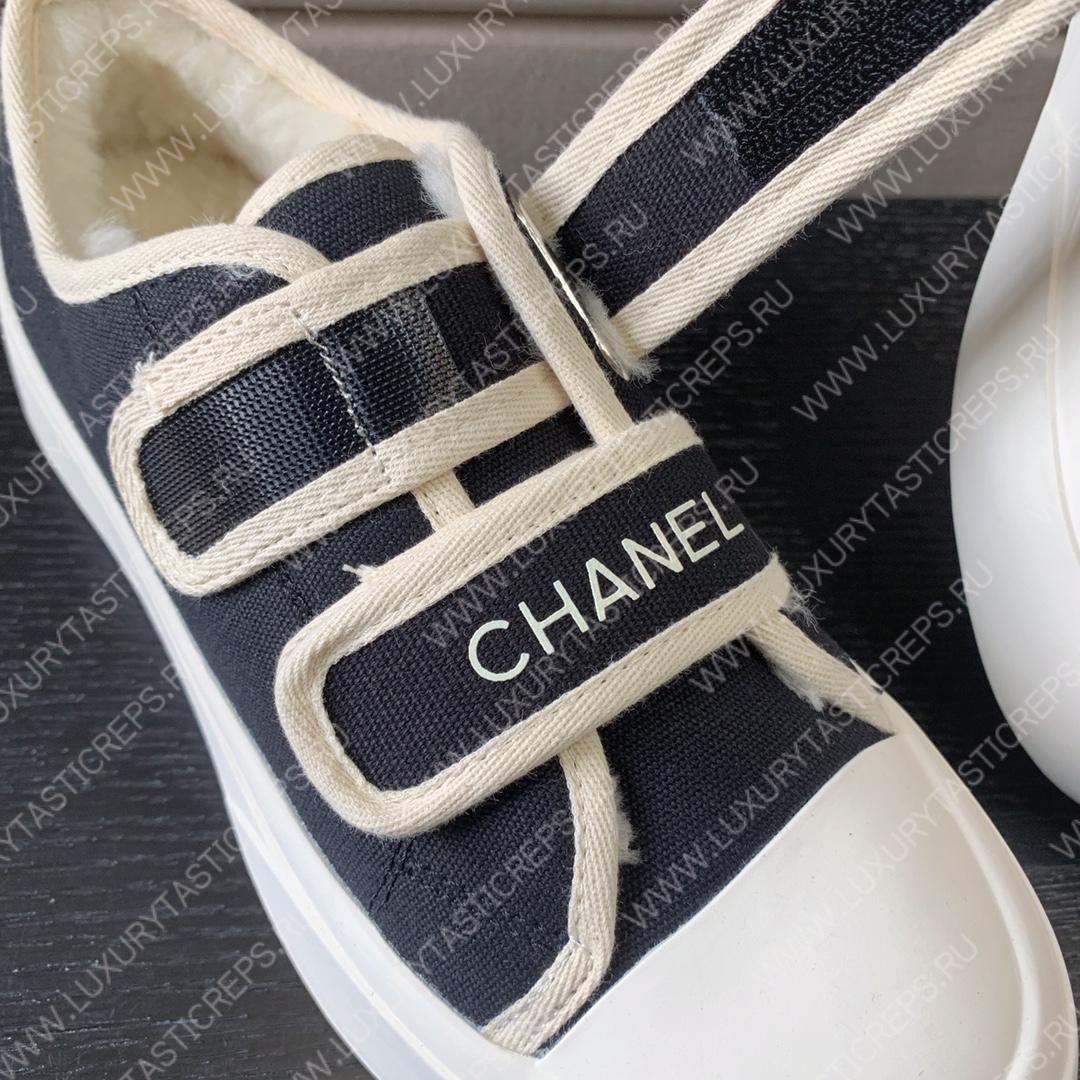 Ch*el sneakers black g39978