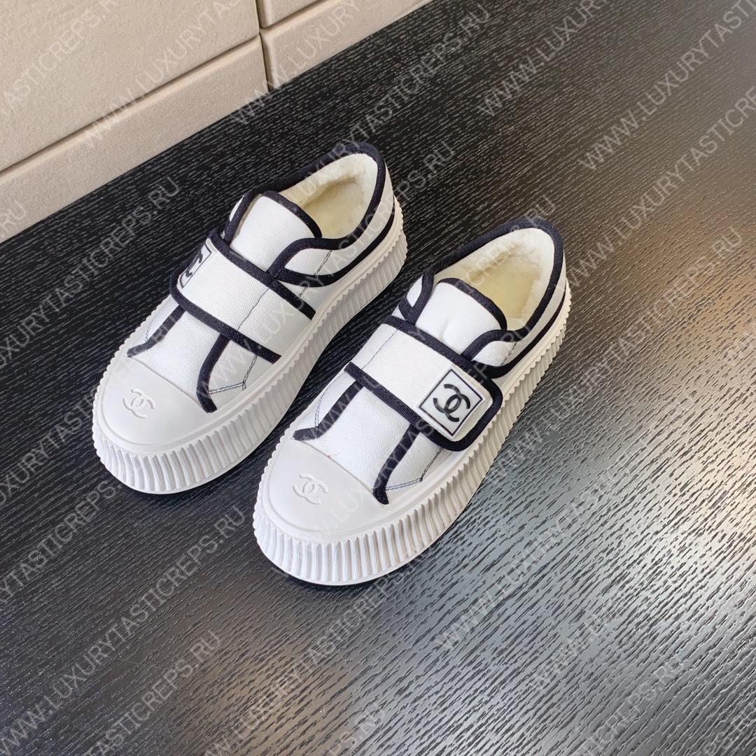 Ch*el sneakers black and white g39978