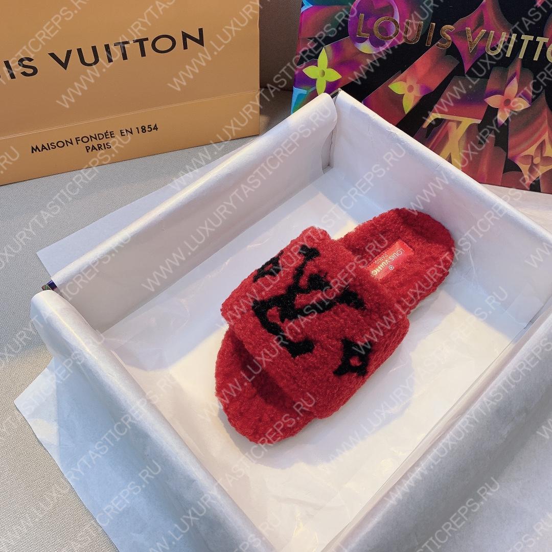 l**is V*t*n paseo flat comfort mule red/black 1a8vgh