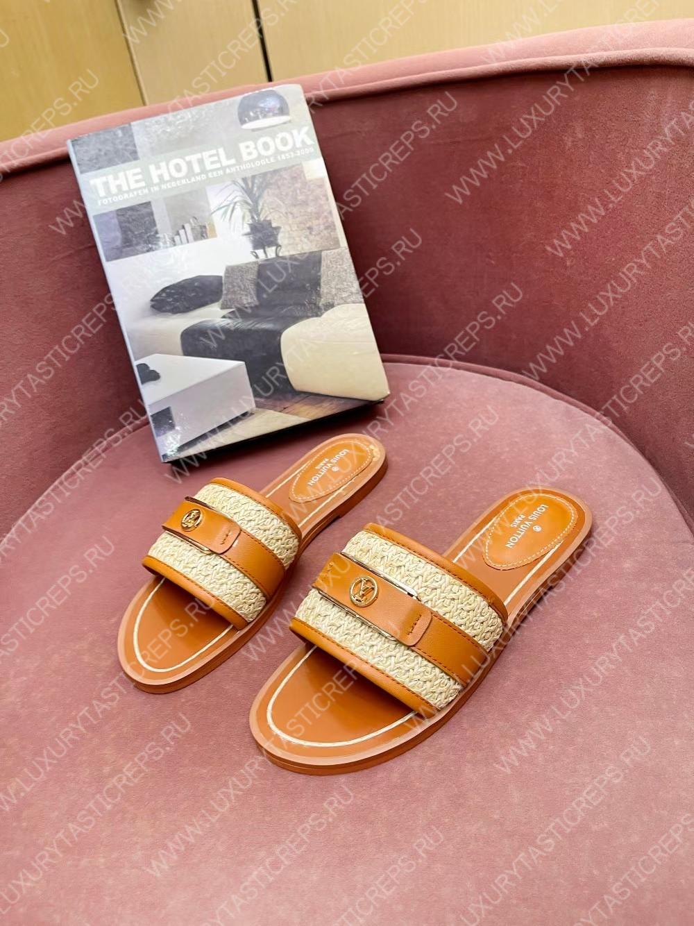 l**is V*t*n lock it flat mule cagnac brown 1aadiw