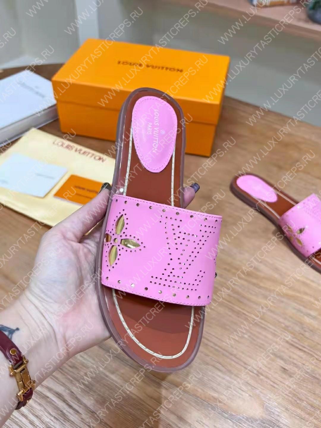 l**is V*t*n flat mule pink 1aadiw