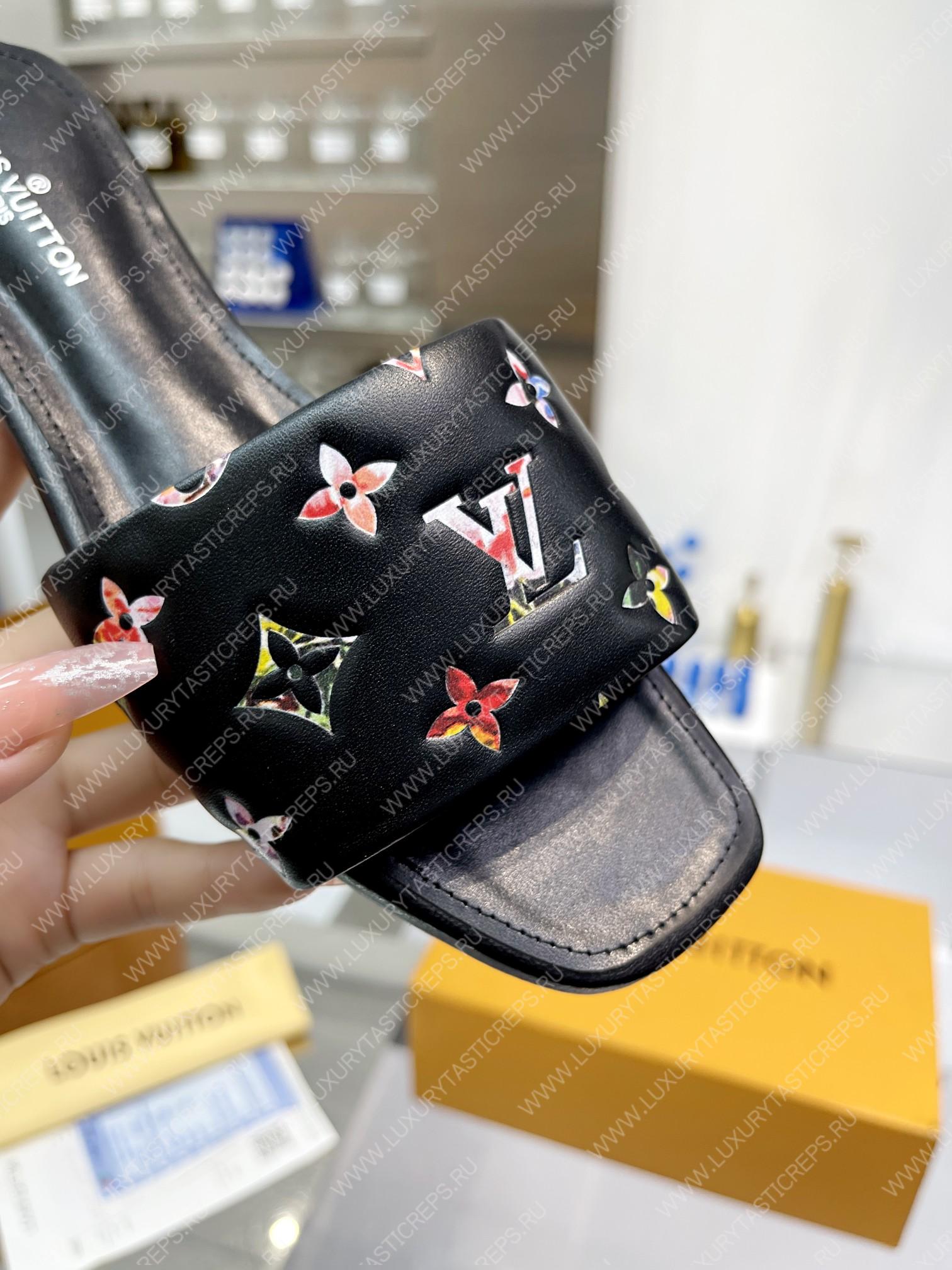 l**is V*t*n revival flat mules black 1aaor5