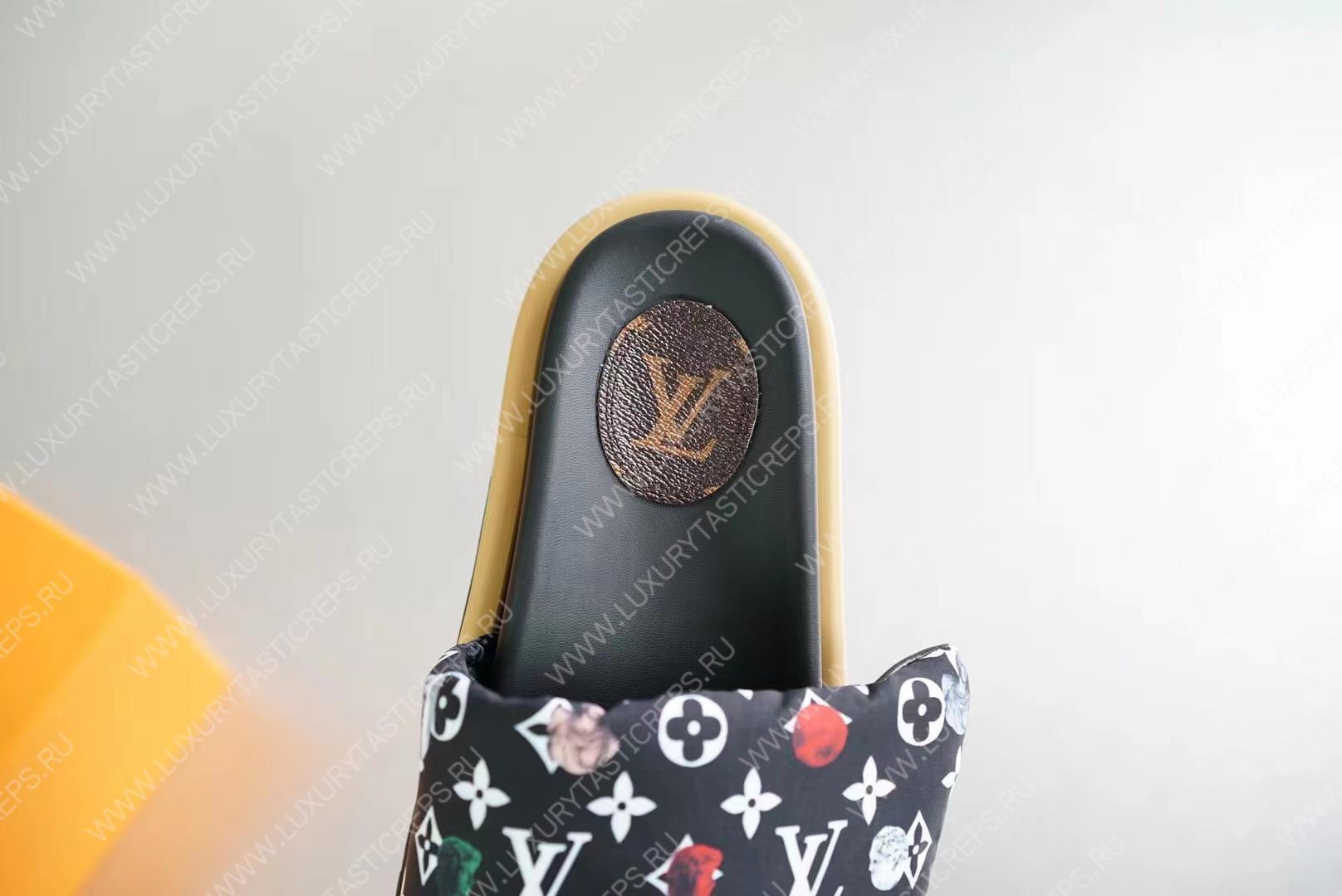 l**is V*t*n pool pillow flat comfort mule multicolor 1aabkl