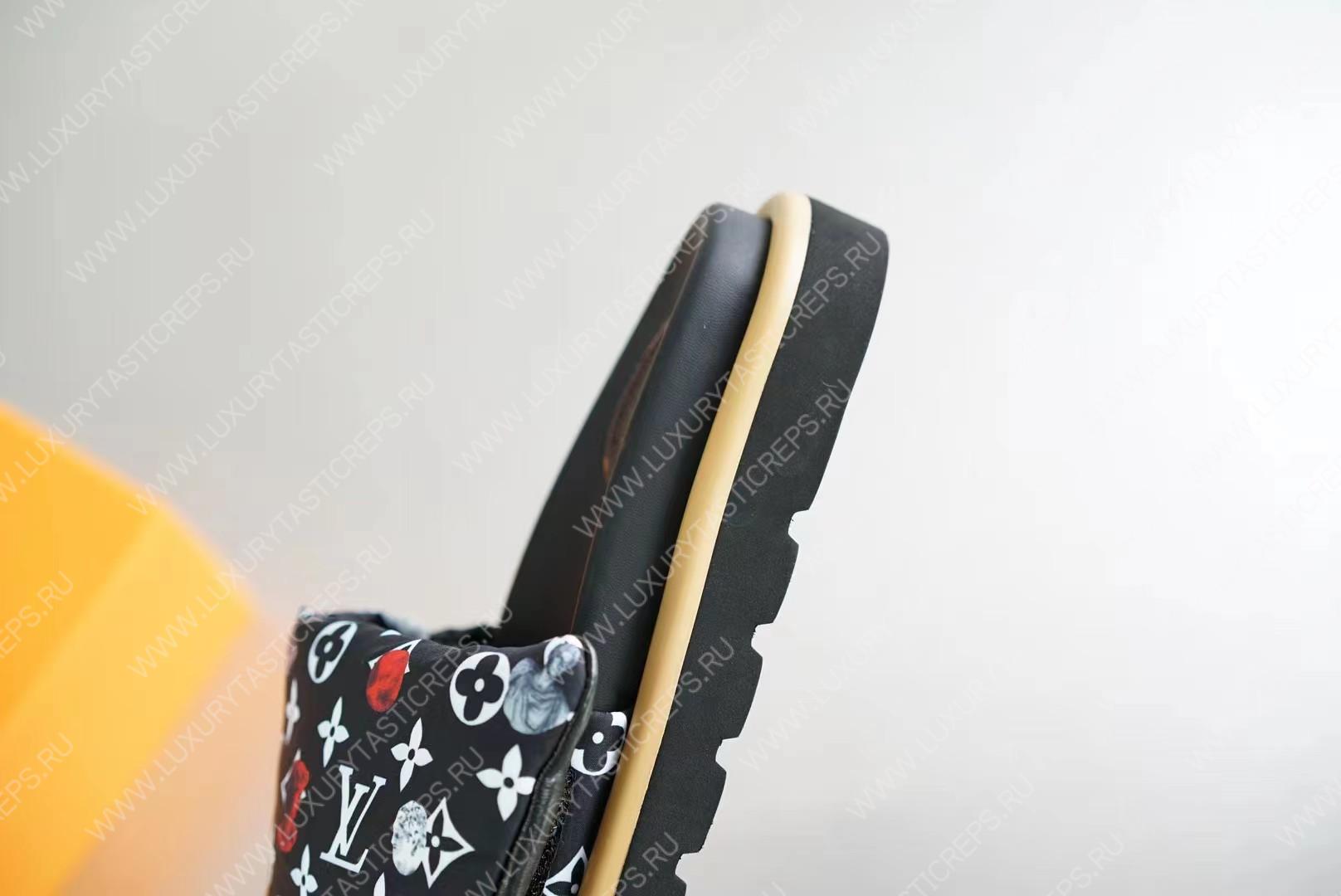 l**is V*t*n pool pillow flat comfort mule multicolor 1aabkl