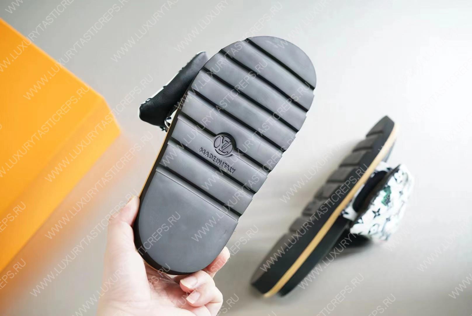 l**is V*t*n pool pillow flat comfort mule multicolor 1aabkl