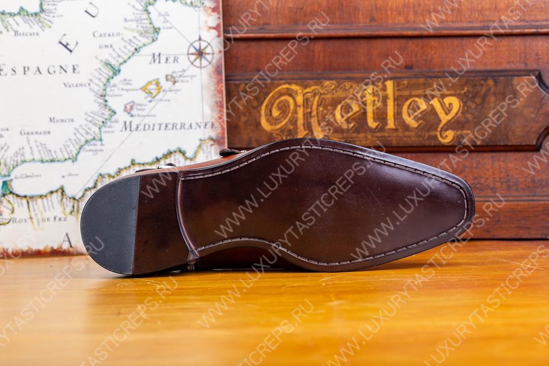 BERLUTI SCRITTO LEATHER BOOT BROWN S5891-V2