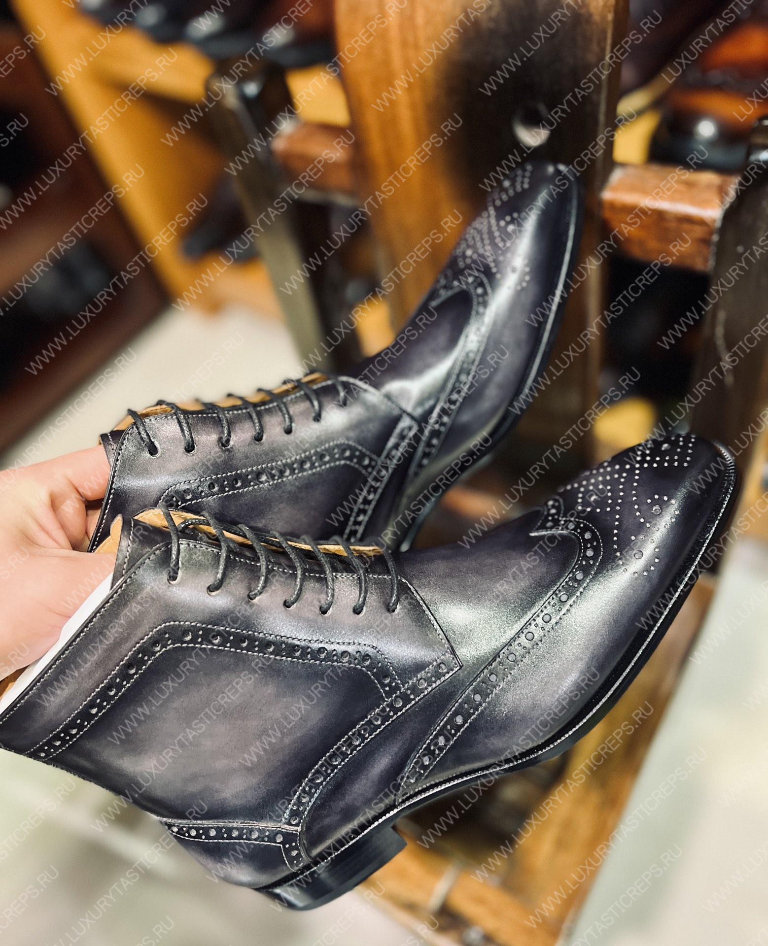 BERLUTI BOOTS BLACK S4127-V2