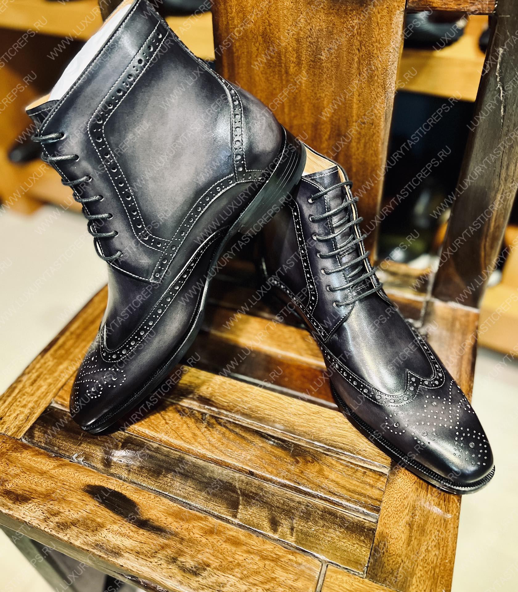 BERLUTI BOOTS BLACK S4127-V2