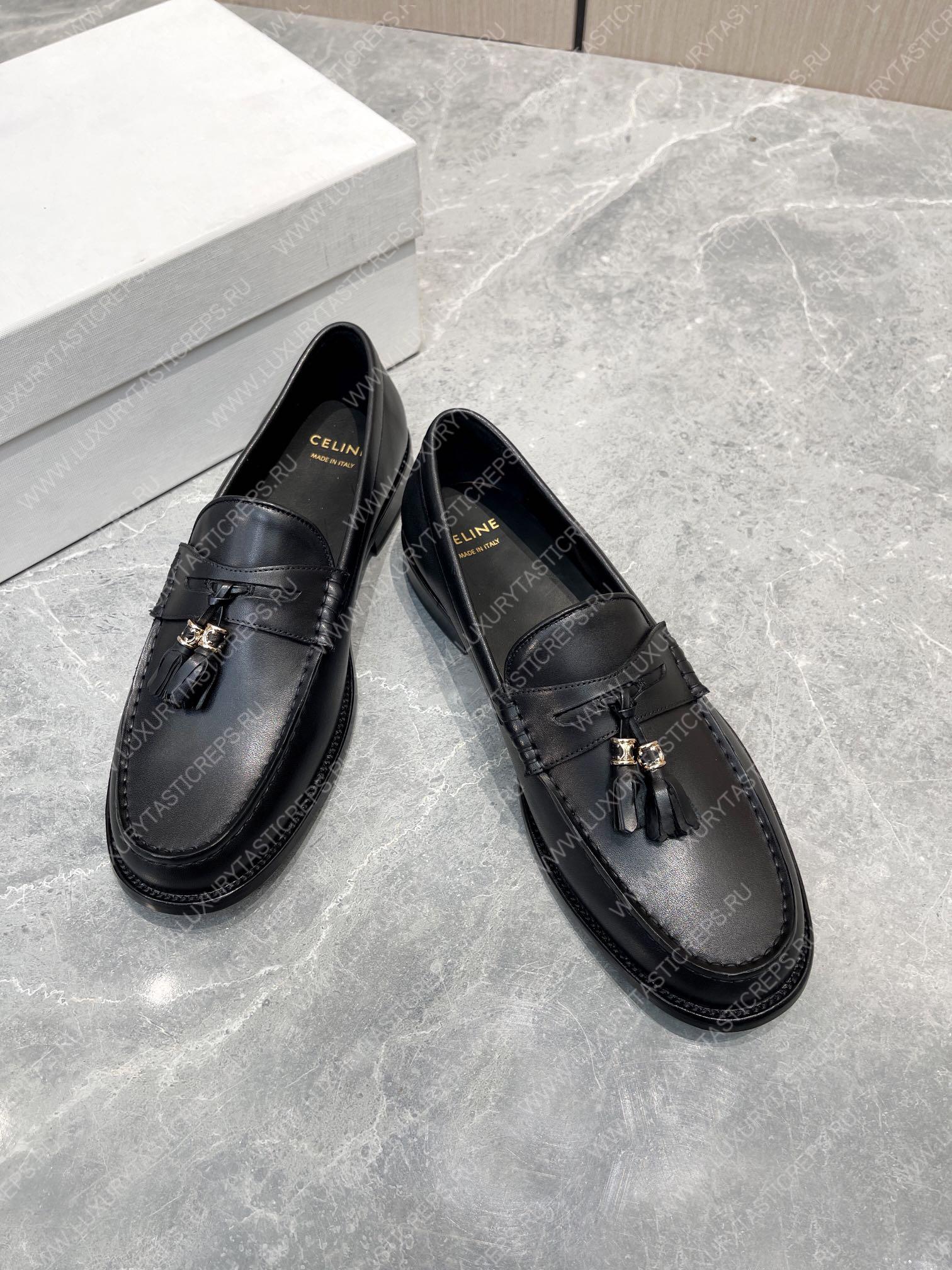 Ce**e luco triomphe leather loafer black 4095fr8