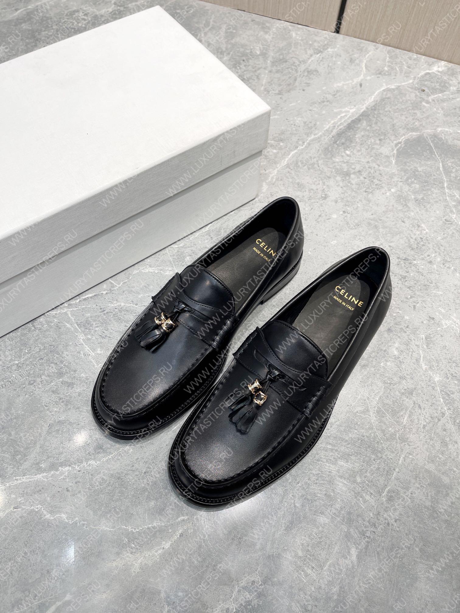 Ce**e luco triomphe leather loafer black 4095fr8